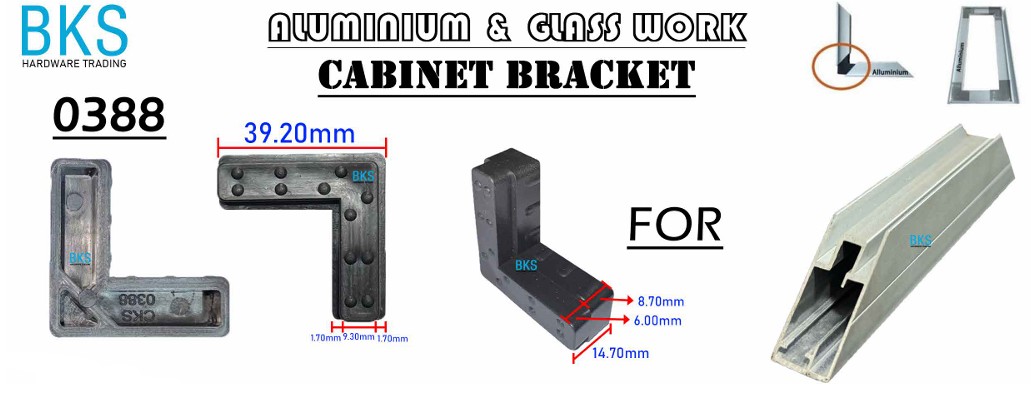 0388 Cabinet Door Corner Bracket