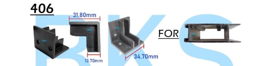 406 Cabinet Door Corner Bracket