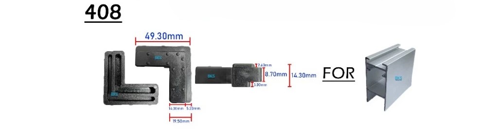 408 Cabinet Door Corner Bracket