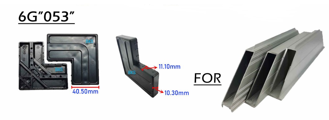6G "053" Cabinet Door Corner Bracket