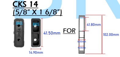 CKS 14 (1"x1 1/2") Hollow Bracket