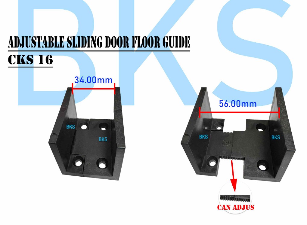 CKS 16 Adjustable Sliding Door Floor Guide