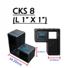 CKS 8 (L 1"x1") Door Hollow Bracket