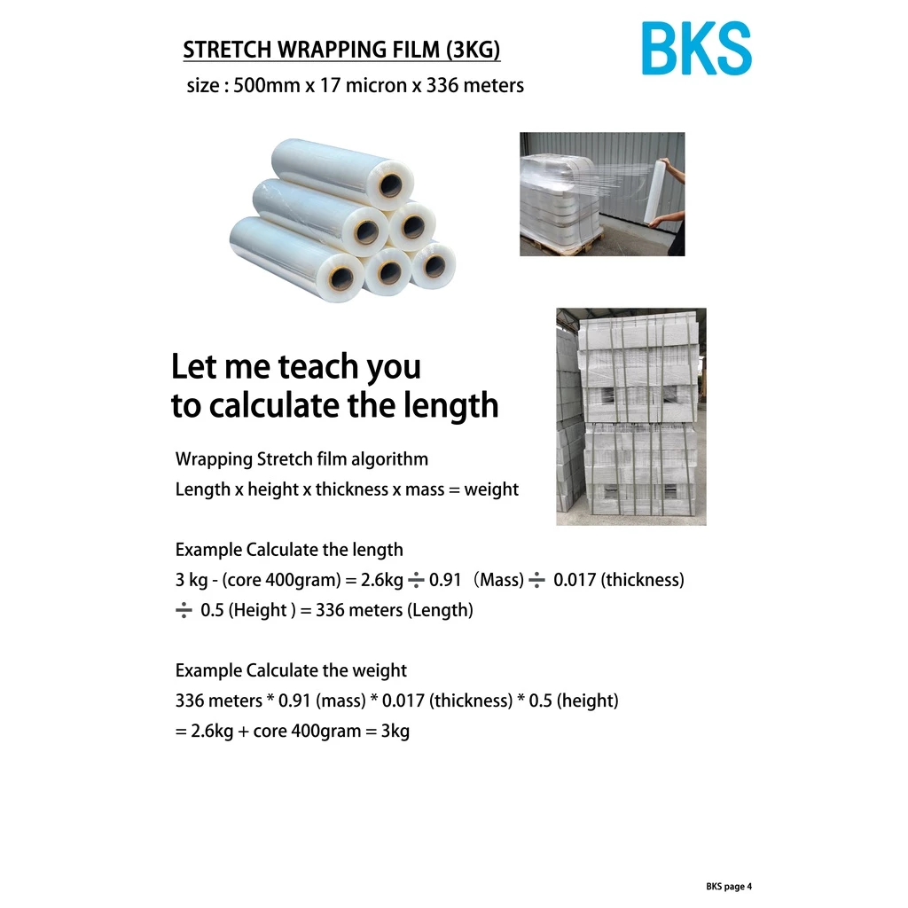 Stretch Wrapping Film